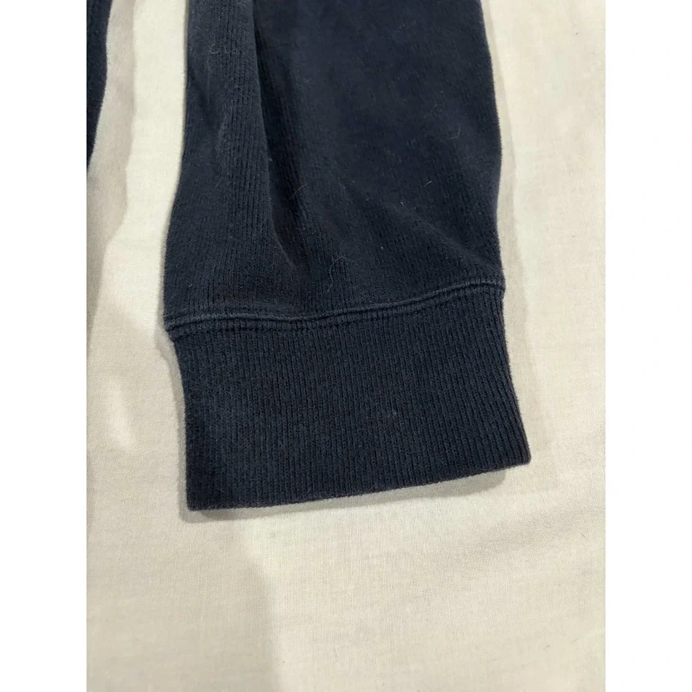 Polo Ralph Lauren Quarter Zip Long Sleeve Pullover Mens Large‎ Navy Cotton